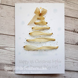 PERSONALISED 'RIBBON CHRISTMAS TREE' CARD