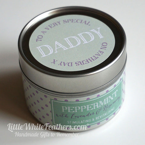 PEPPERMINT with LAVENDER & ROSEMARY CANDLE