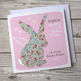 EASTER BUNNY CARD (can be personalised)