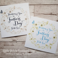 FATHERS DAY - FLORAL ‘CIRCLE OF LOVE’ CARD