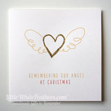 ‘FOR AN ANGEL AT CHRISTMAS’ CARD