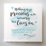 MOTHERS DAY - 'NOTHING IS SO PRECIOUS' QUOTE CARD
