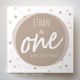 PERSONALISED DOTTY CARDS