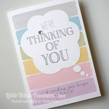 'THINKING OF YOU' CARD (can be personalised)