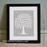 PERSONALISED FAMILY TREE