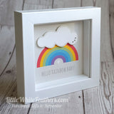 HELLO RAINBOW BABY! (can be personalised)