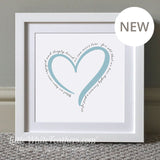 LOVE HEART (can be personalised)