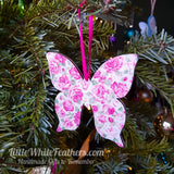 WOODEN REMEMBRANCE BUTTERFLY