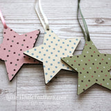 WOODEN REMEMBRANCE STAR
