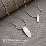 FEATHER NECKLACE (Large Pendant)