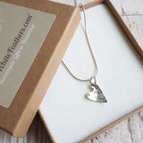 FOREVER HEART NECKLACE (Large Pendant)